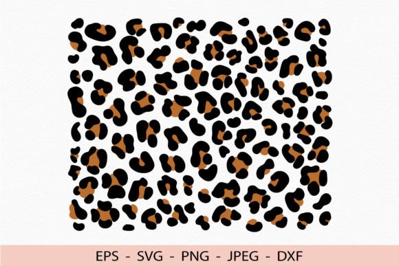 Cheetah Print SVG: Two-Color Style for Cricut Crafts