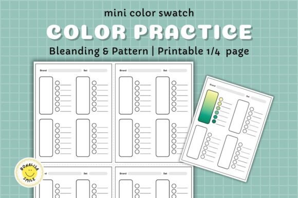 Color Swatch Practice Blending Cards: A Designer's Secret Weapon