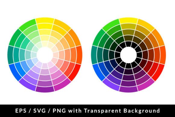 Color Wheel with Gradients: A Dynamic Design Asset