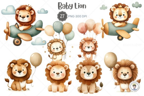 Lion and Baby Shower Earth Tone Color: A Designer's Guide
