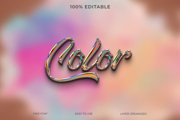 Mastering 3D Typography with Editable PSD Effects