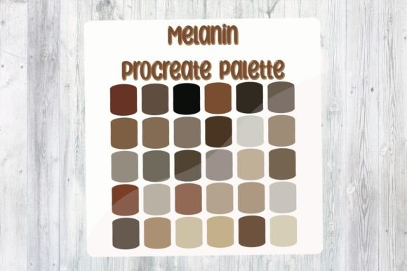 Unlock Authentic Representation: The Melanin Skin Procreate Color Palette