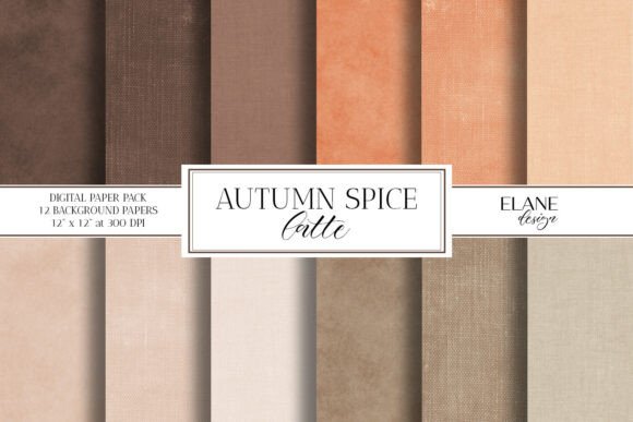 Warmth and Texture: The Coffee Color Palette Paper Pack